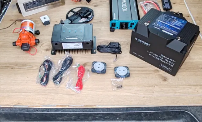 Installation électrique autonome pour un Van Volkswagen T5 , Plaisir, PROG/TUNERS