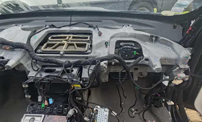 Faisceau réparé et refait au neuf